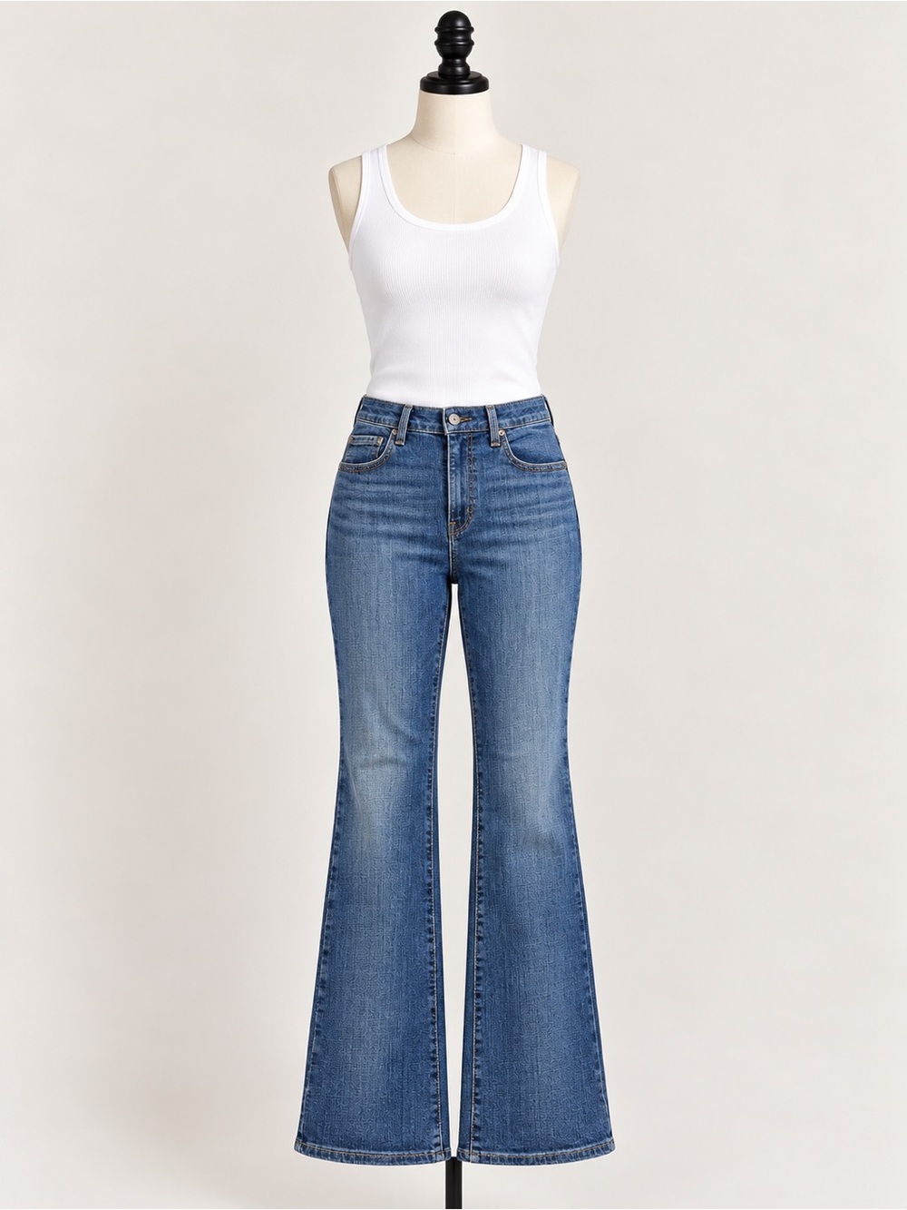 Levi’s 725 High Rise Bootcut Jeans W30 L30 Medium Wash Stretch